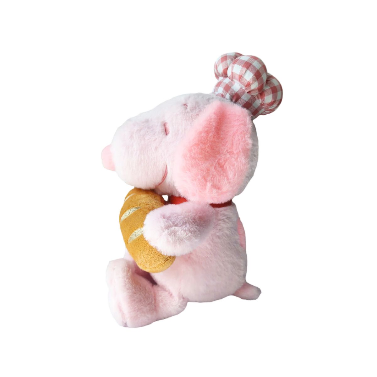 Đồ Chơi Thú bông Snoopy Màu Hồng Ôm Bánh Mì 26 Cm PLUSH TOY 106905010001PK
