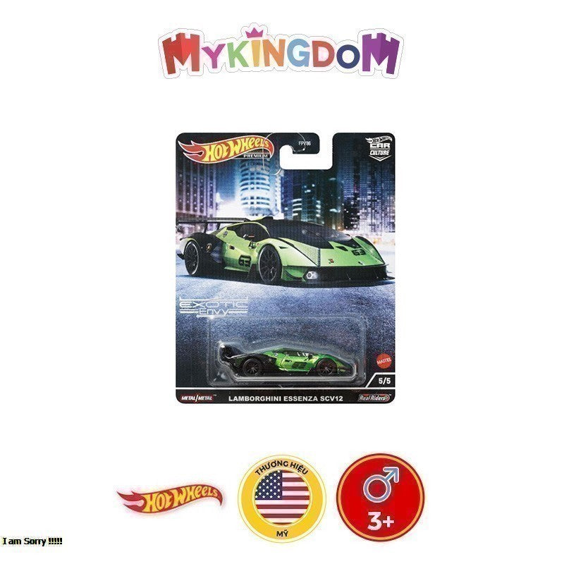 Siêu xe hạng sang LAMBORGHINI ESSENZA SCV12 HOT WHEELS FPY86