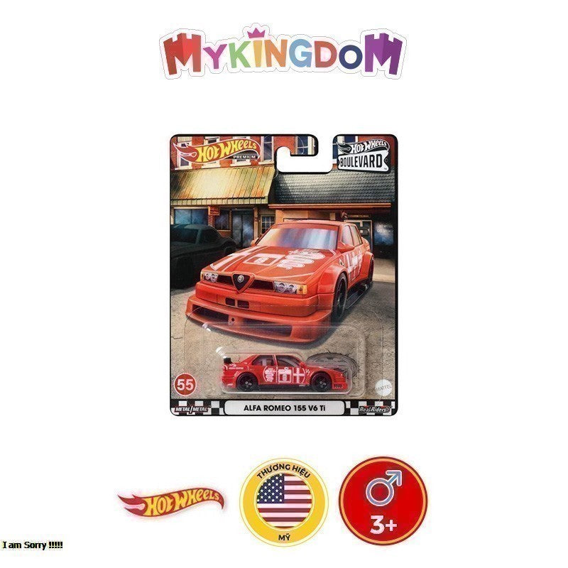 Siêu xe BOULEVARD - ALFA ROMEO 155 V6 TI HOT WHEELS GJT68