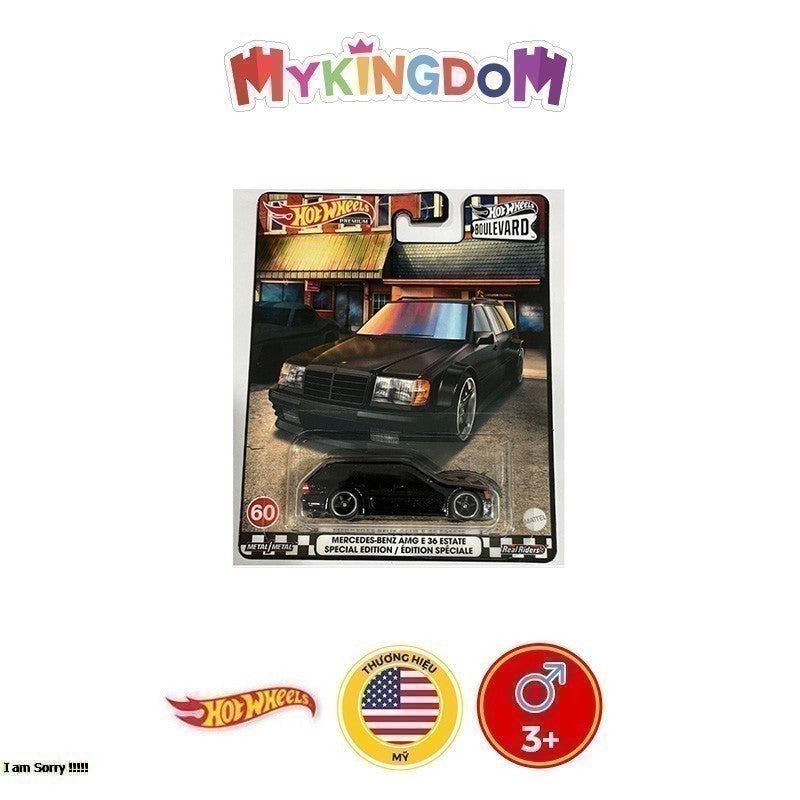 Siêu xe BOULEVARD - MERCEDES W124 ESTATE AMG E36 HOT WHEELS GJT68