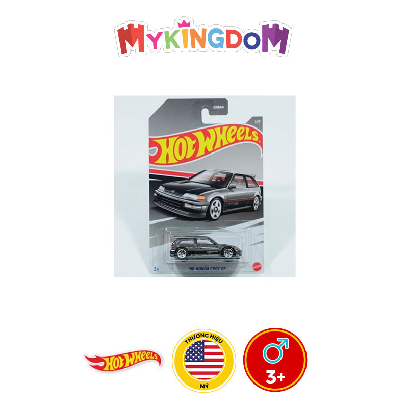 Siêu xe thể thao 1990 HONDA CIVIC EF HOT WHEELS GDG44