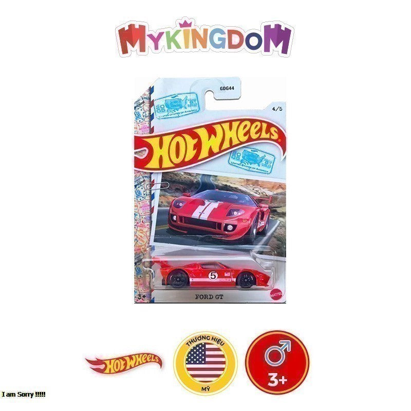 Siêu xe thể thao FORD GT HOT WHEELS GDG44