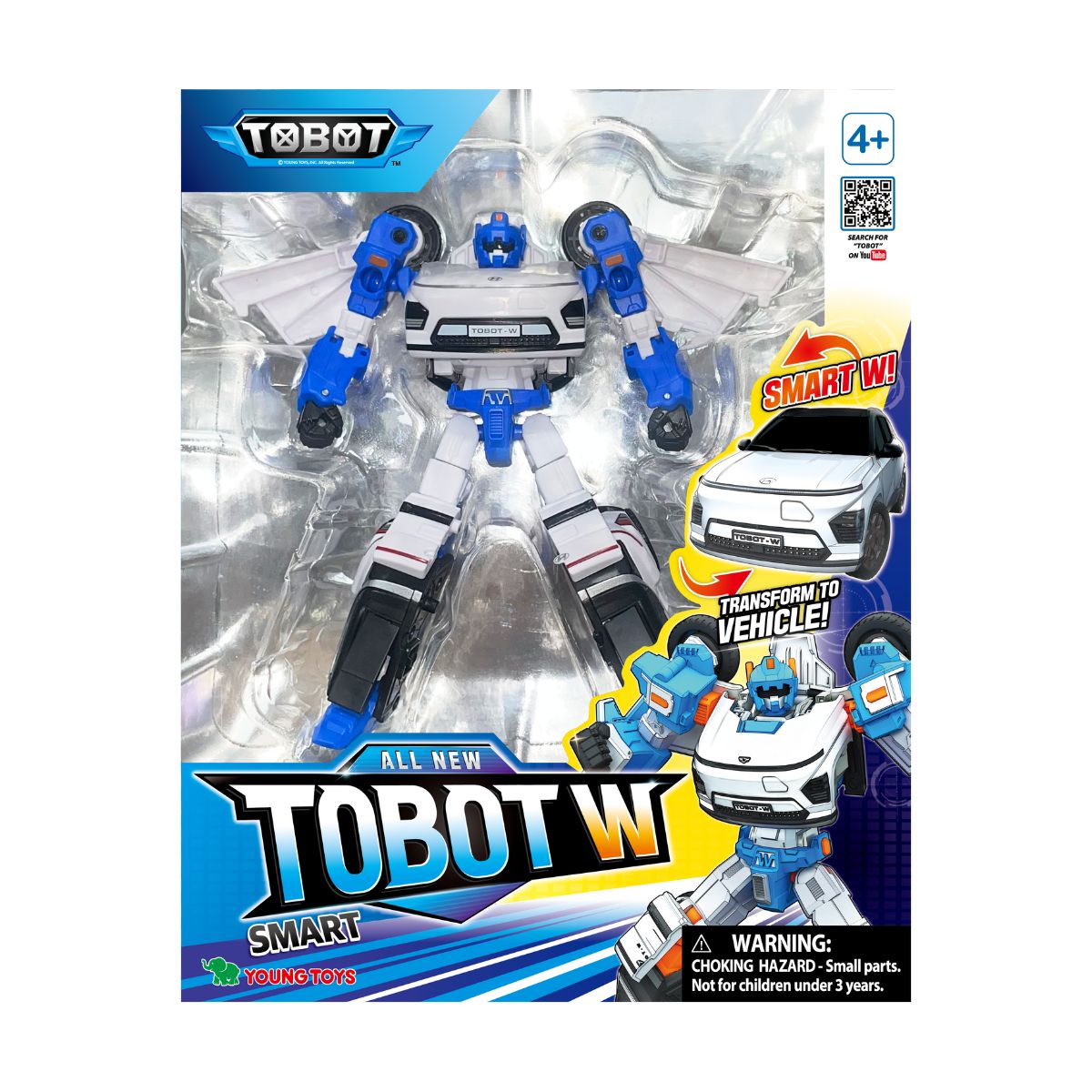 Đồ Chơi Smart Biến Hình Chiến Binh Thần Tốc W TOBOT 301182