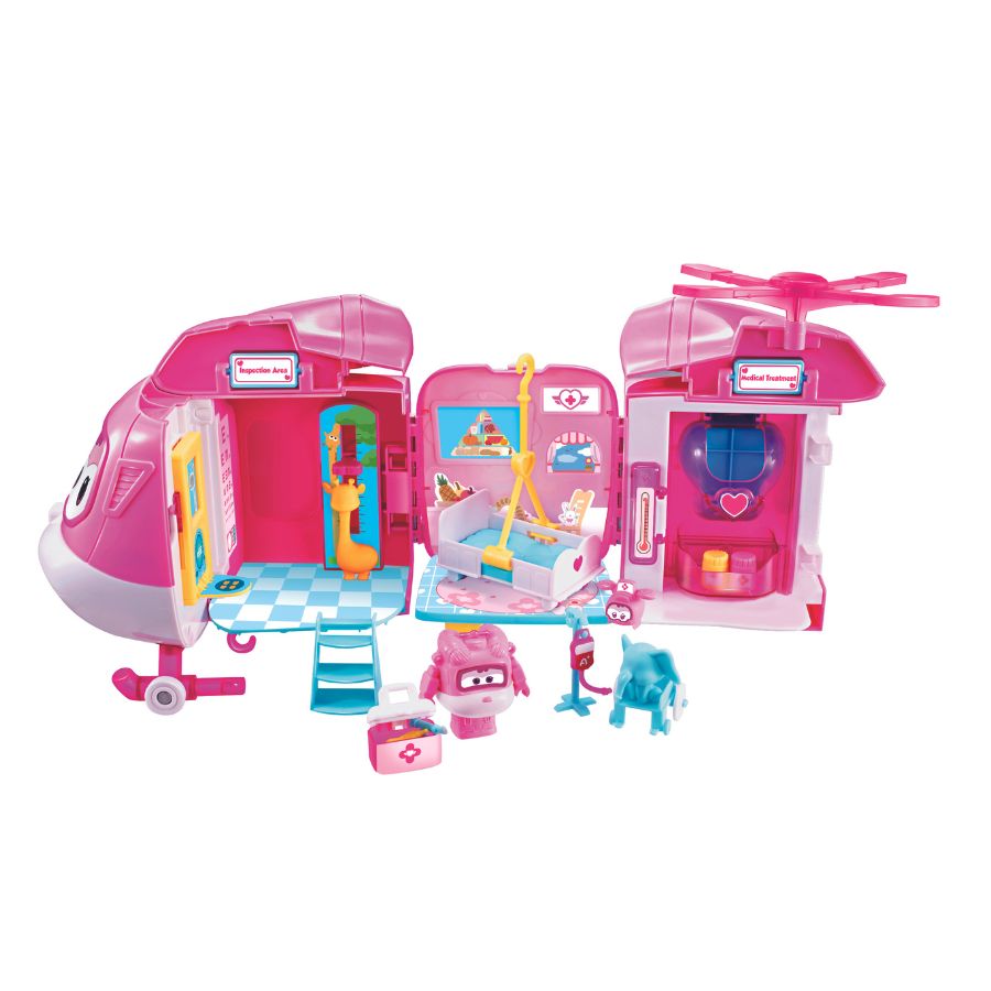 Trạm Cứu Thương Biến Hình Trực Thăng Dizzy Khéo Léo SUPERWINGS EU770840