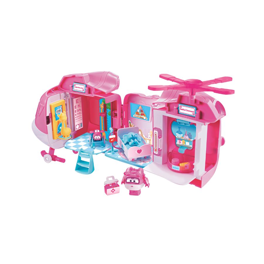 Trạm Cứu Thương Biến Hình Trực Thăng Dizzy Khéo Léo SUPERWINGS EU770840