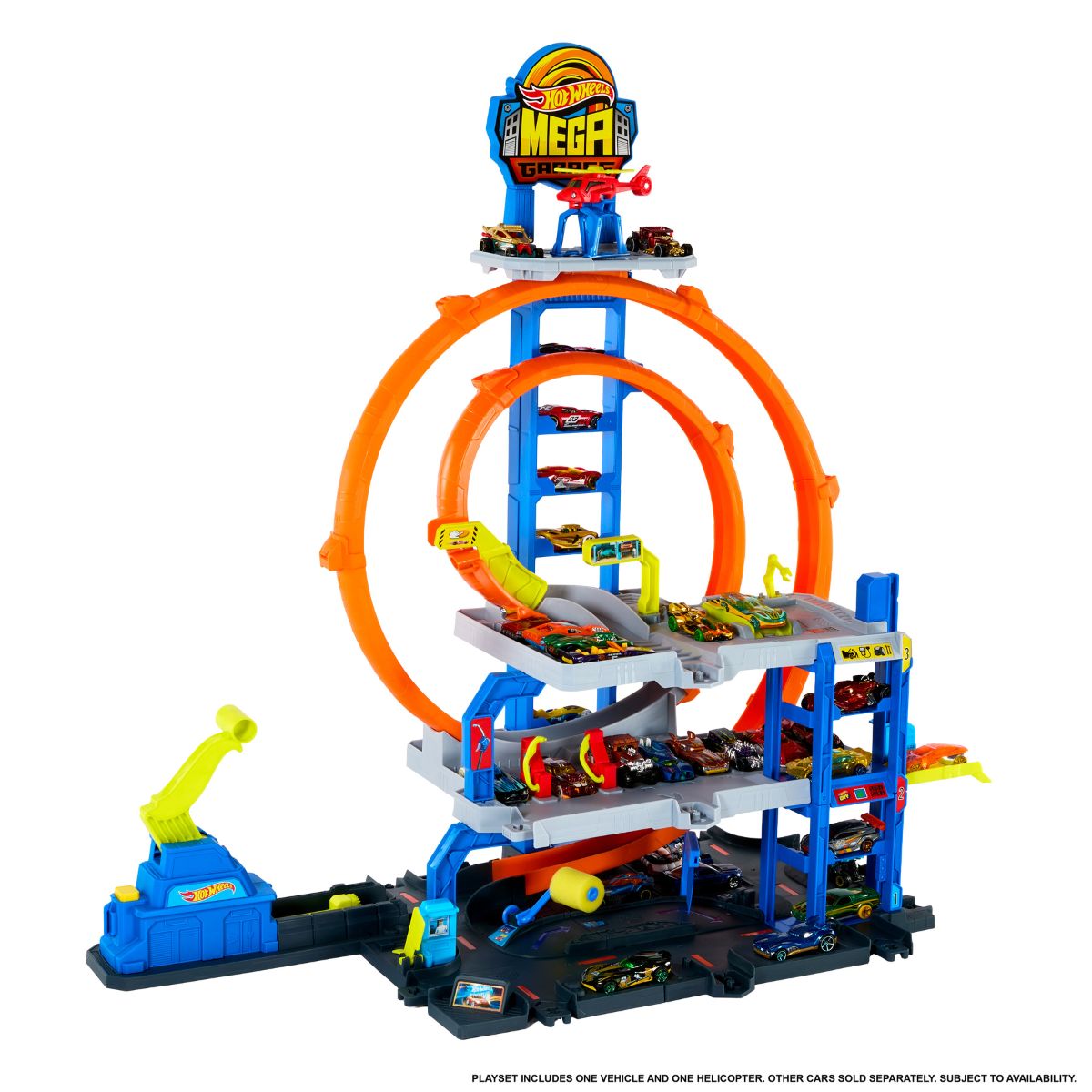 Đồ Chơi Trạm Gara Tốc Chiến Tuyệt Đỉnh HOT WHEELS JBM74