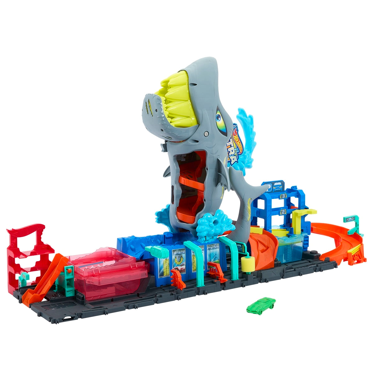 Đồ Chơi Trạm Rửa Xe Cá Mập Khổng Lồ HOT WHEELS HTN82