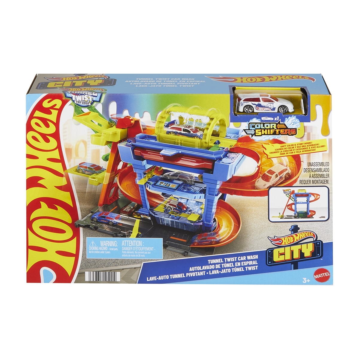 Đồ Chơi Trạm Rửa Xe Đổi Màu Thần Tốc HOT WHEELS HTN80