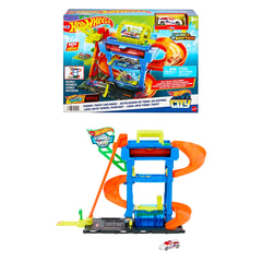 Đồ Chơi Trạm Rửa Xe Đổi Màu Thần Tốc HOT WHEELS HTN80
