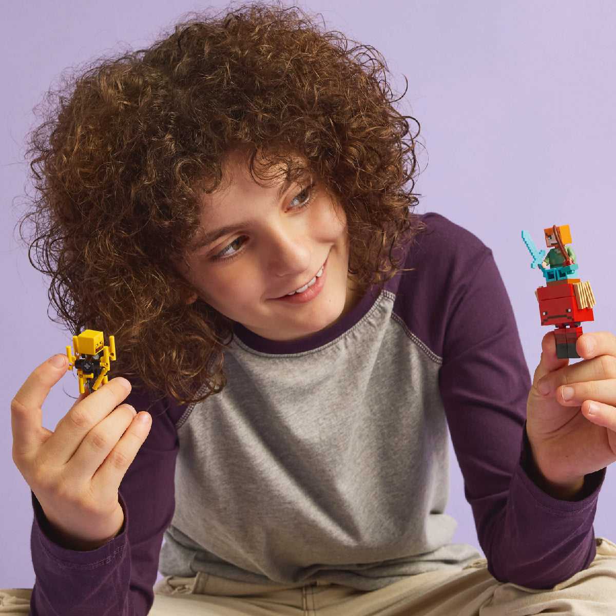 Đồ Chơi Lắp Ráp Trận Chiến Dung Nham Địa Ngục Nether LEGO MINECRAFT 21266