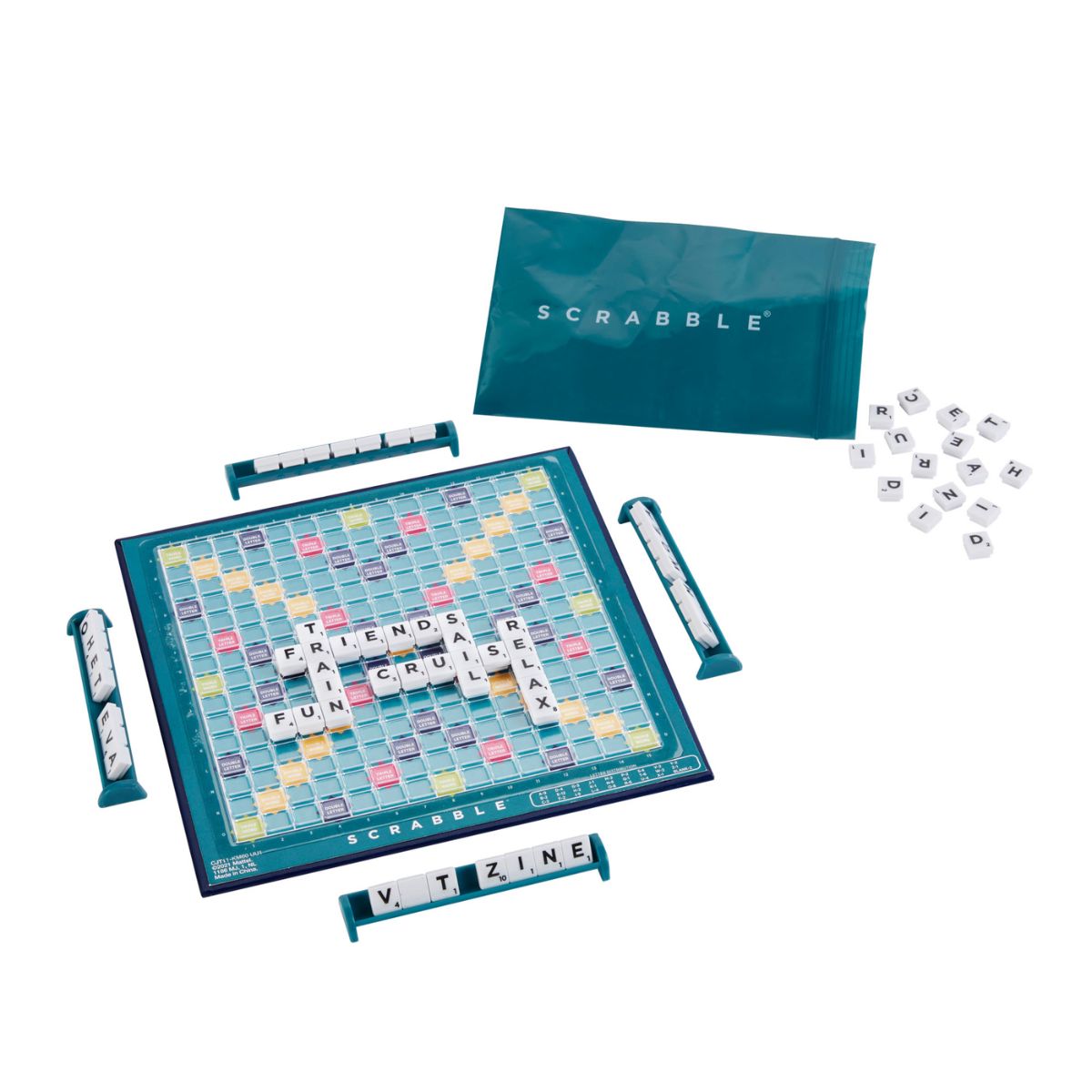 Trò Chơi Nối Chữ Scrabble Travel MATTEL GAMES CJT11