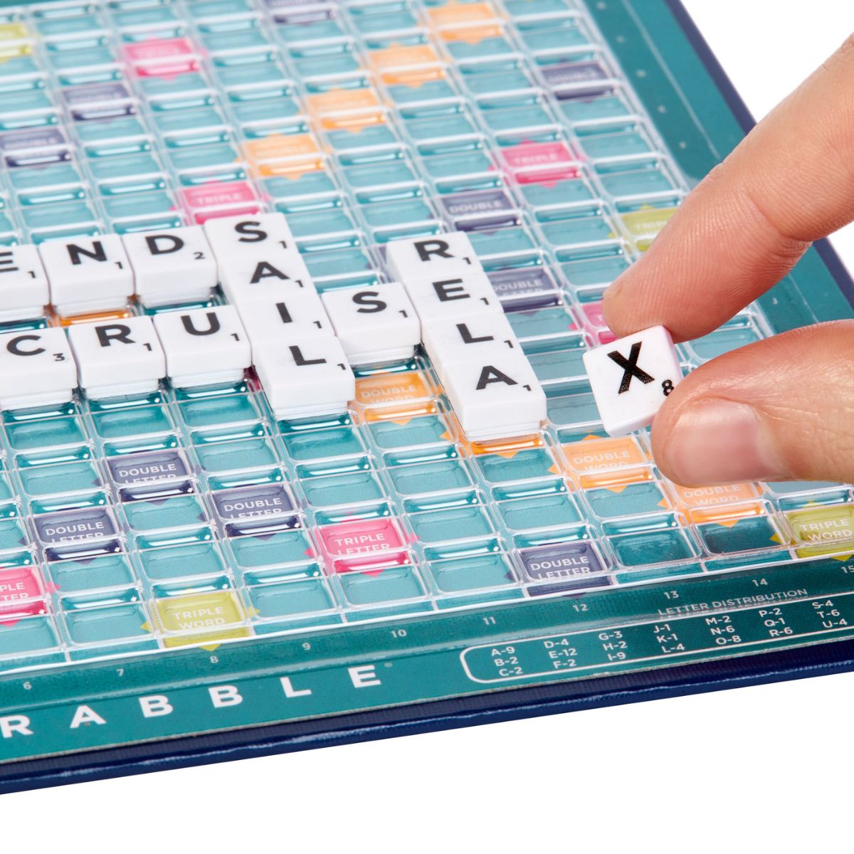 Trò Chơi Nối Chữ Scrabble Travel MATTEL GAMES CJT11