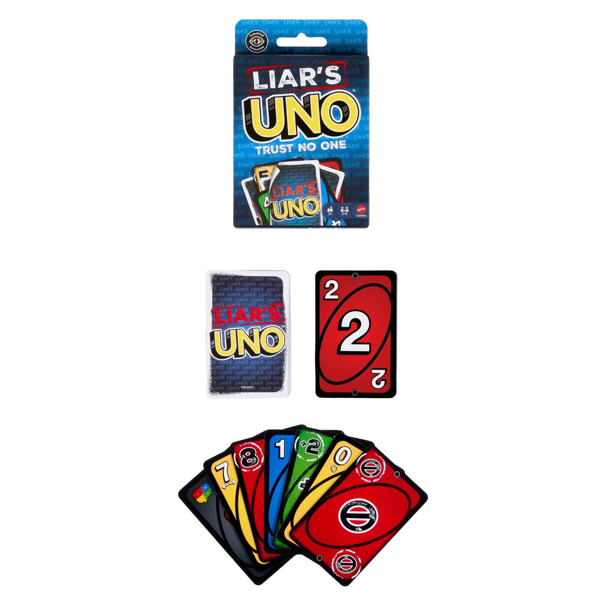 Trò Chơi Trí Tuệ UNO LIAR MATTEL GAMES JLH43