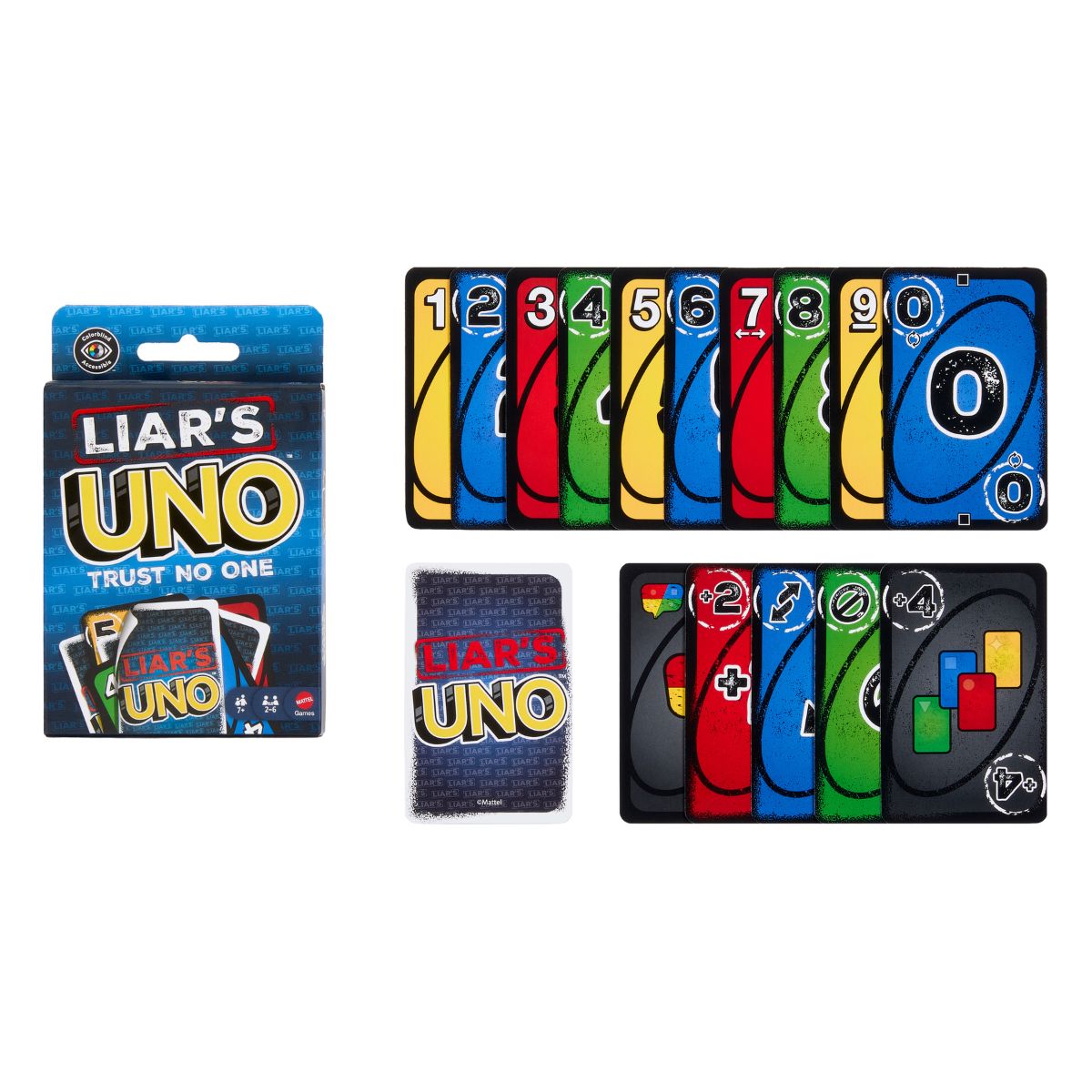Trò Chơi Trí Tuệ UNO LIAR MATTEL GAMES JLH43