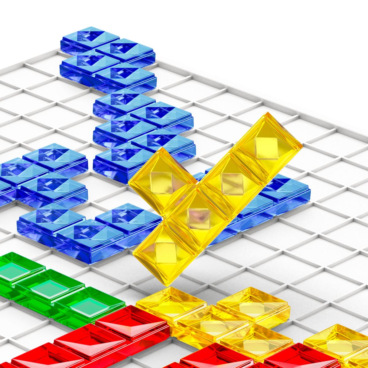 Trò Chơi Xếp Hình Chiến Thuật Blokus MATTEL GAMES BJV44