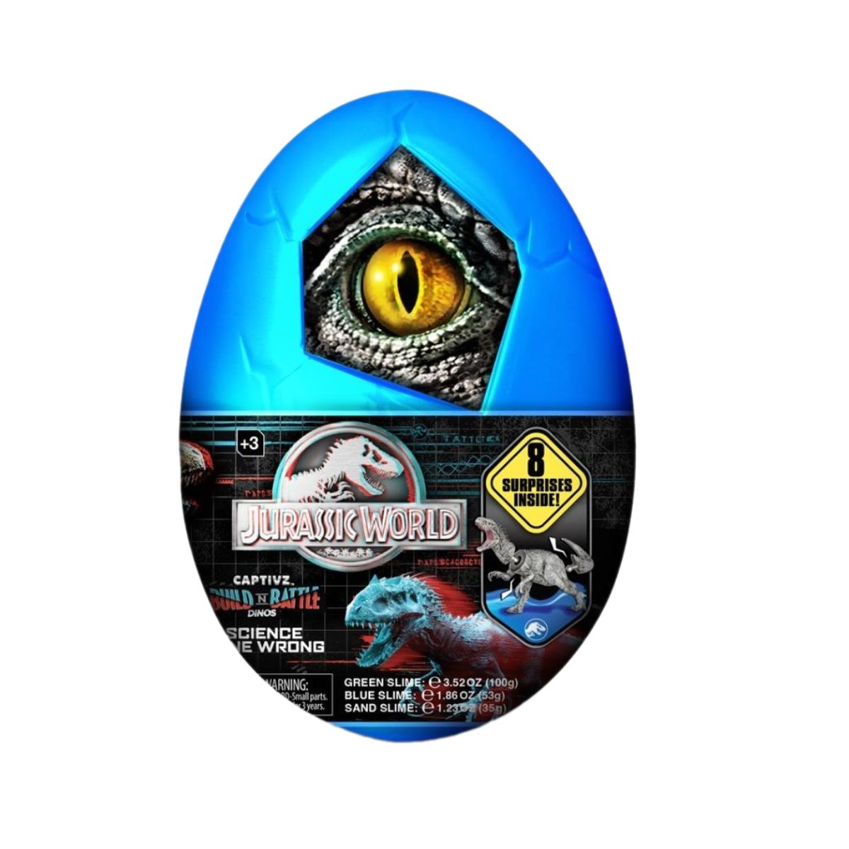 Đồ Chơi Trứng Cỡ Lớn Jurassic World: Thảm Họa Phòng Lab TOY MONSTER T02630
