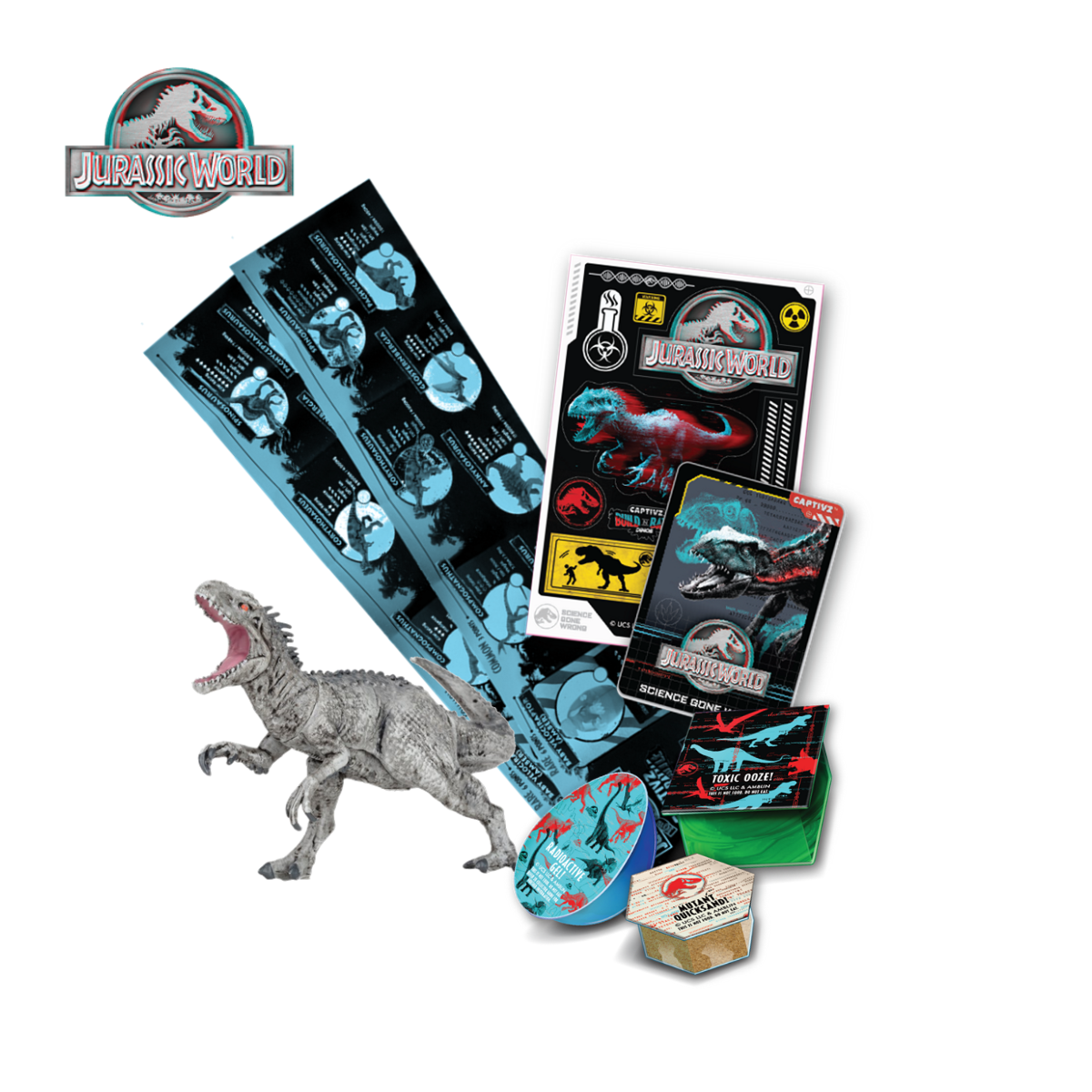 Đồ Chơi Trứng Cỡ Lớn Jurassic World: Thảm Họa Phòng Lab TOY MONSTER T02630