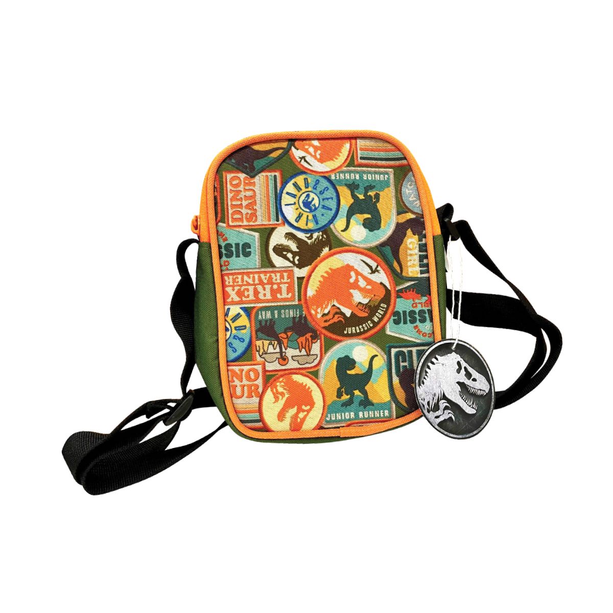 [Quà tặng, không bán] Túi Đeo Chéo Thương Hiệu Jurassic World Rebirth MKT-JW-CROSSBODY
