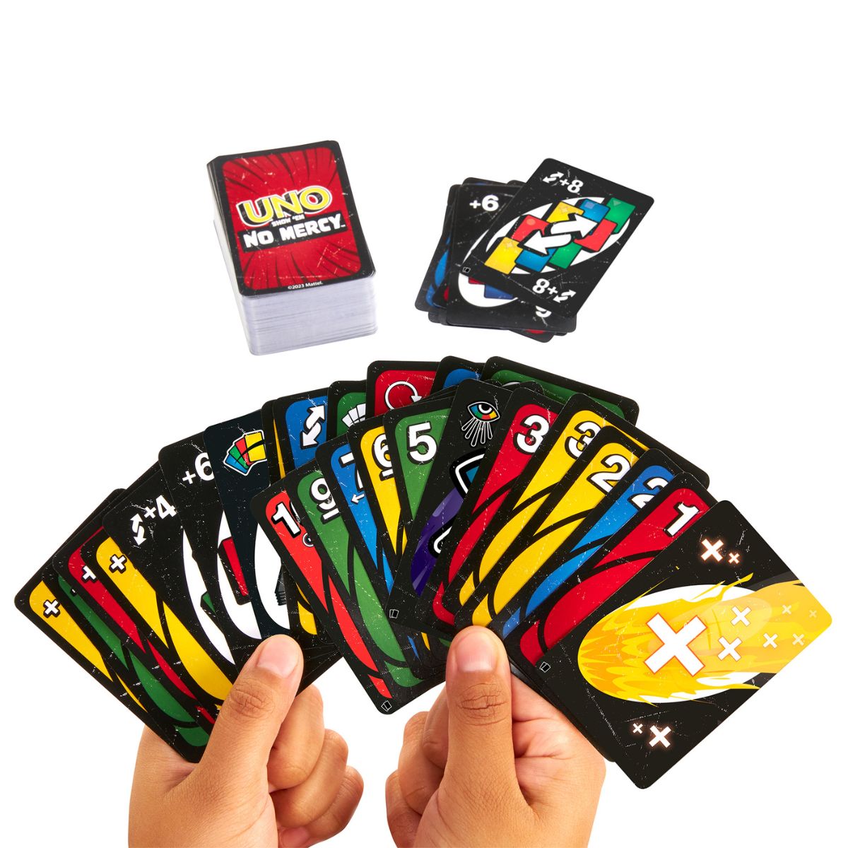 Đồ Chơi Trò Chơi Trí Tuệ Uno No Mercy - Phiên Bản Mở Rộng MATTEL GAMES JJB29