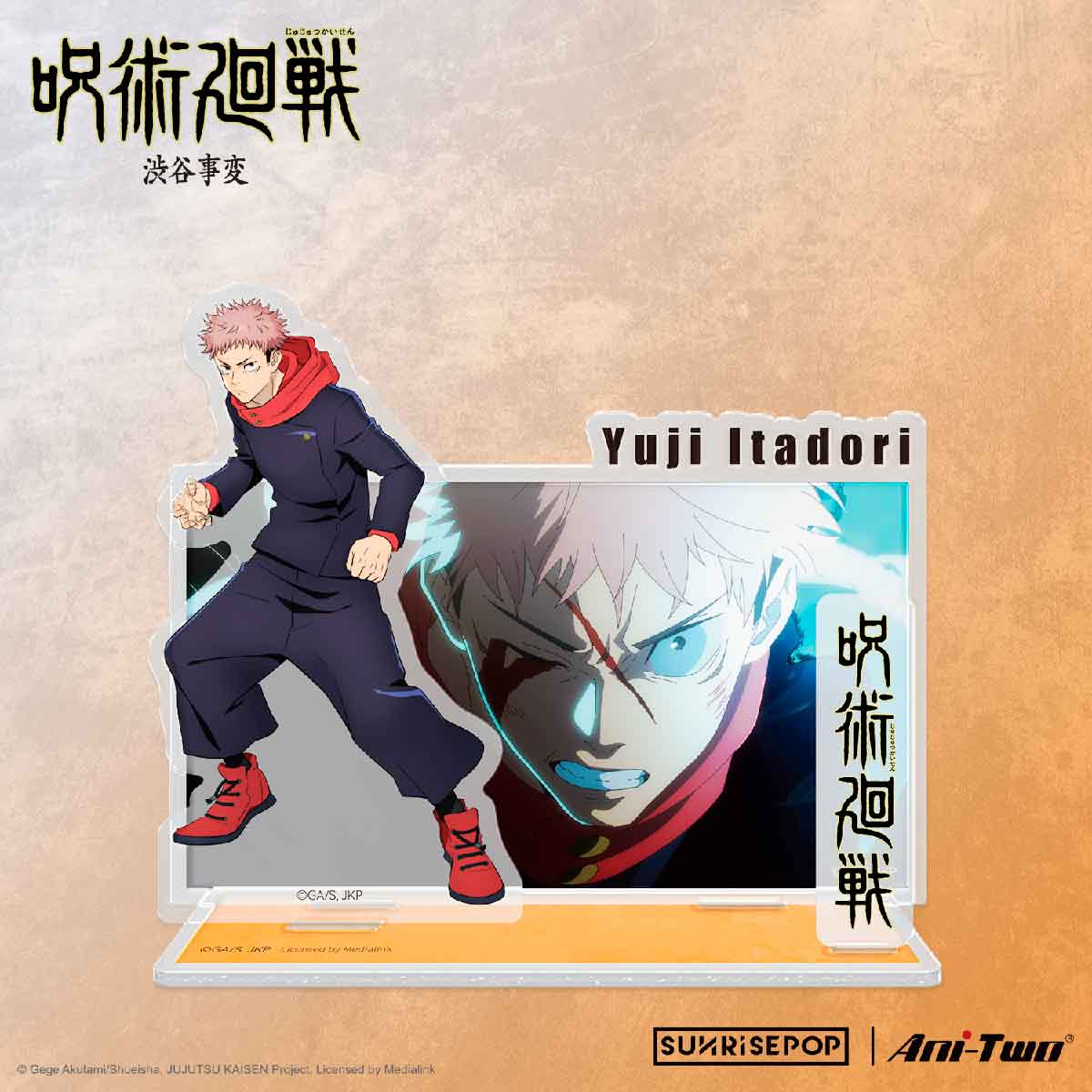 Đồ Chơi Vật Phẩm Nhân Vật Trang Trí - Yuji Jujutsu Kaisen SUNRISEPOP JKAC045