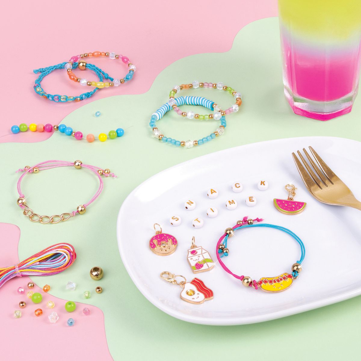 Đồ Chơi Vòng Tay DIY Chủ Đề Tủ Lạnh Siêu Vui MAKE IT REAL 1767MIR