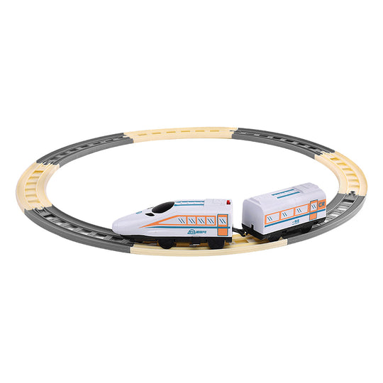 Bộ đồ chơi lắp ráp đường ray và tàu điện cao tốc chạy pin VECTO VT1628-11
