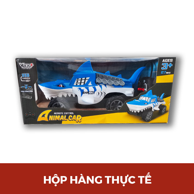 Đồ chơi xe Siêu thú Cá mập điều khiển từ xa VECTO VT2321A