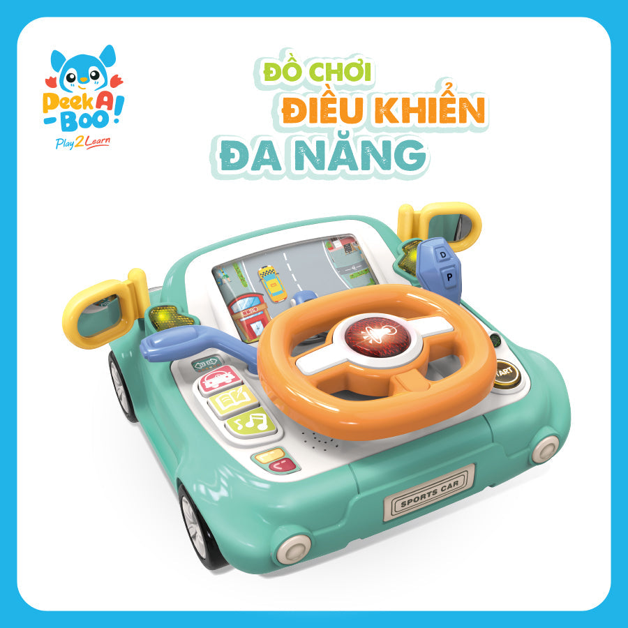Đồ chơi điều khiển đa năng cho bé PEEK A BOO PAB014-2