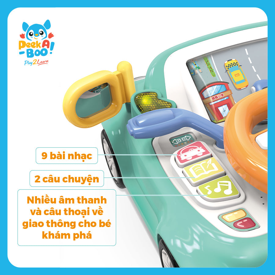 Đồ chơi điều khiển đa năng cho bé PEEK A BOO PAB014-2
