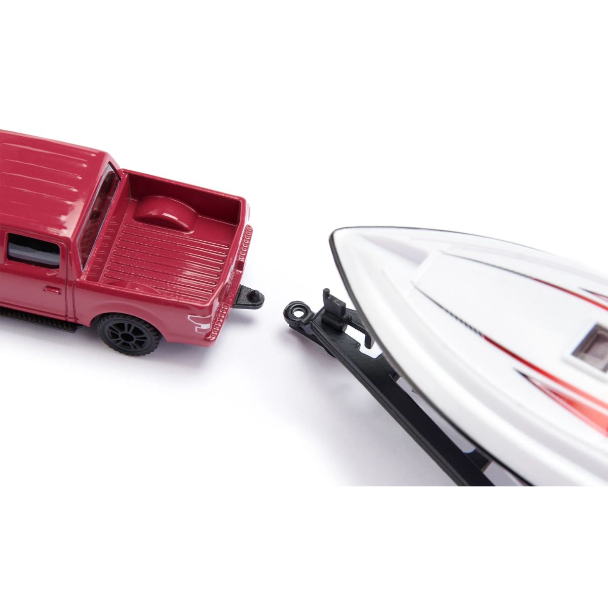 Đồ Chơi Xe Bán Tải Ford F150 Chở Thuyền Máy SIKU 2568