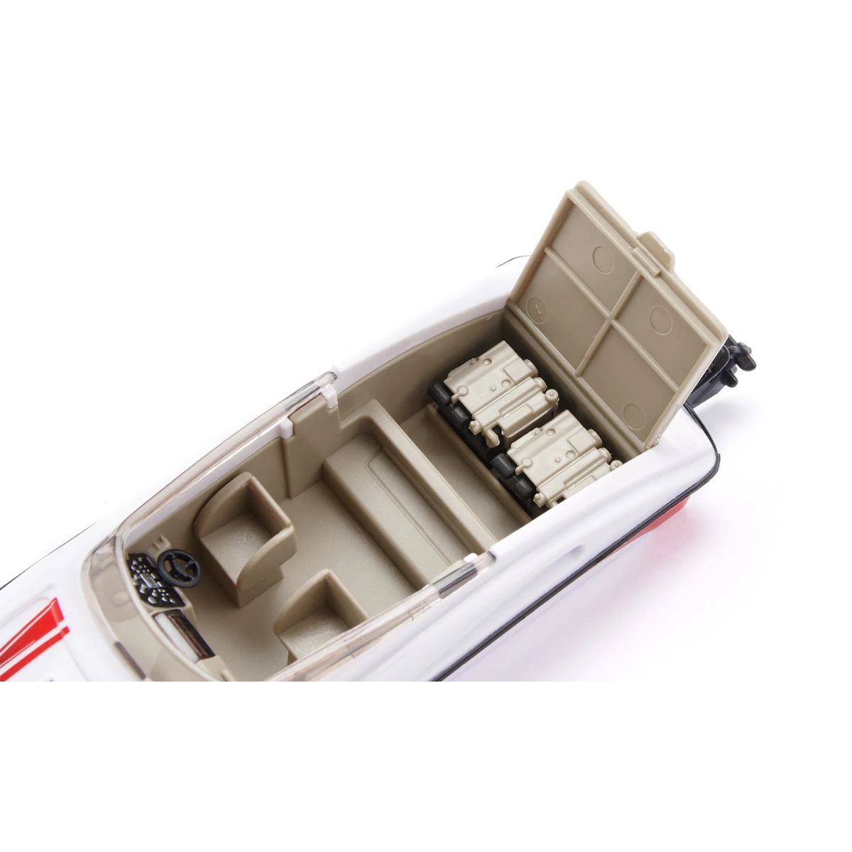 Đồ Chơi Xe Bán Tải Ford F150 Chở Thuyền Máy SIKU 2568