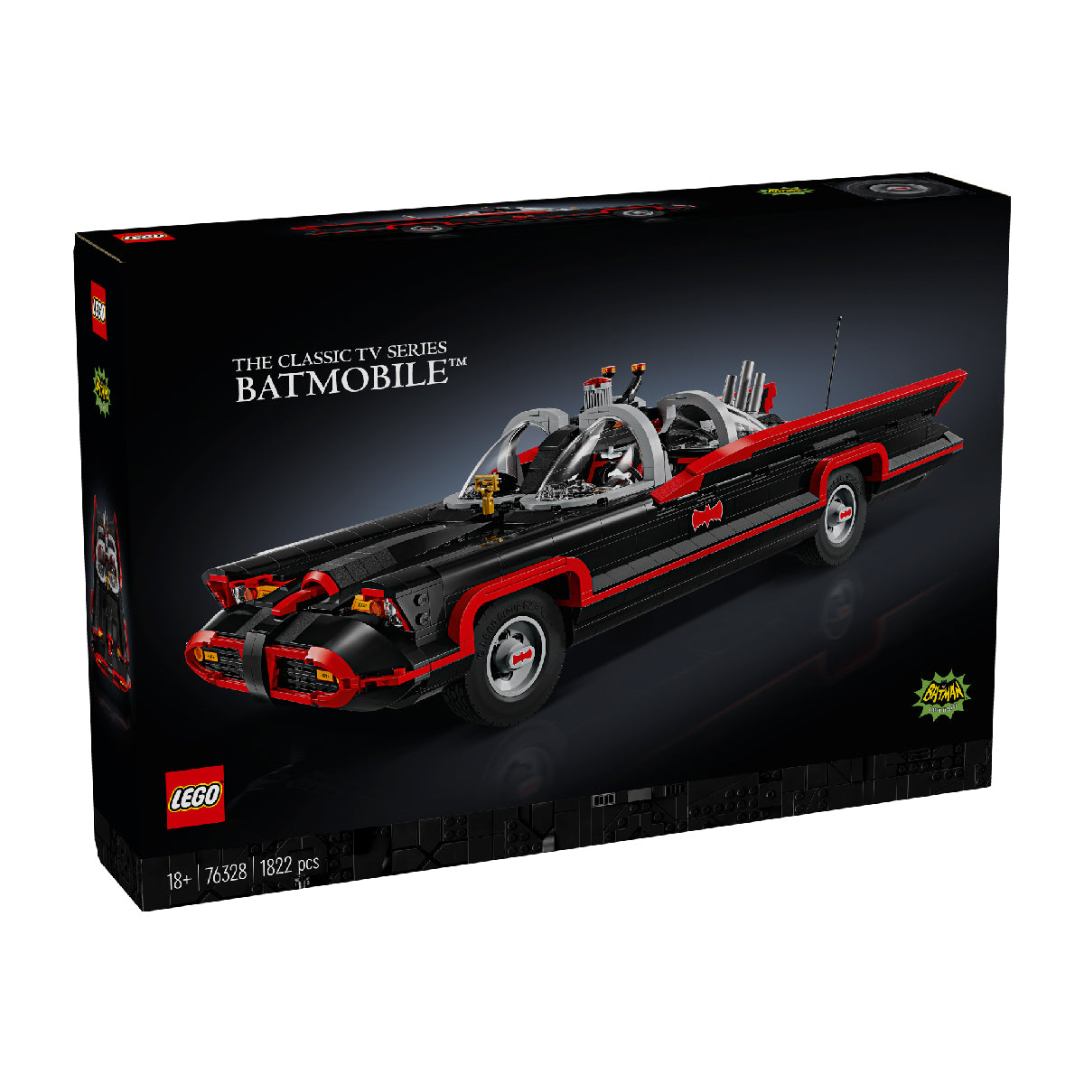 Đồ Chơi Lắp Ráp Xe Batmobile Huyền Thoại LEGO SUPERHEROES 76328 (1822 chi tiết)