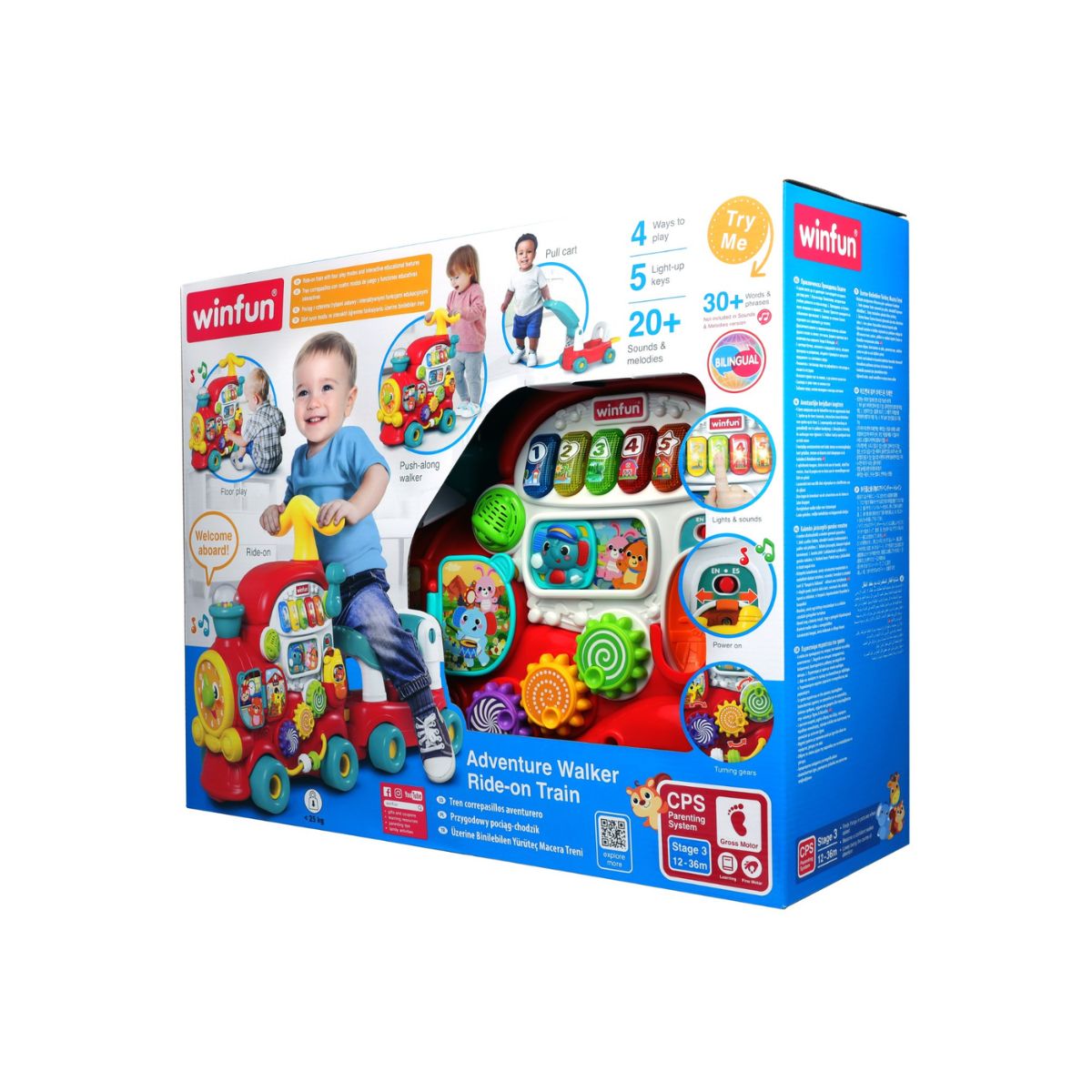 Đồ Chơi Xe Chòi Chân Tàu Hỏa 4 Trong 1 RIDE ON 250301