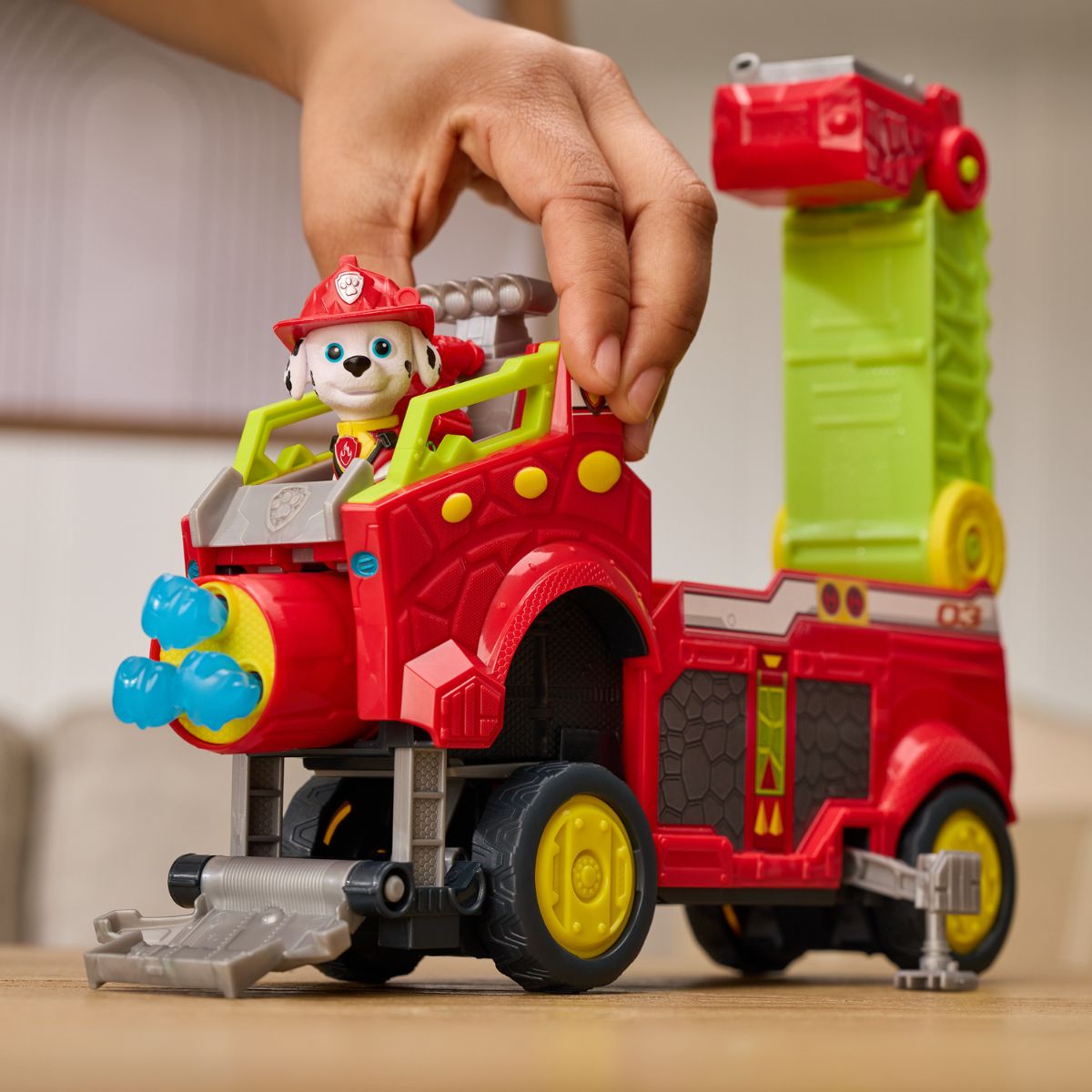 Đồ Chơi Xe Cứu Hỏa Khẩn Cấp Phiên Bản Dino Kèm Marshall PAW PATROL 6076167