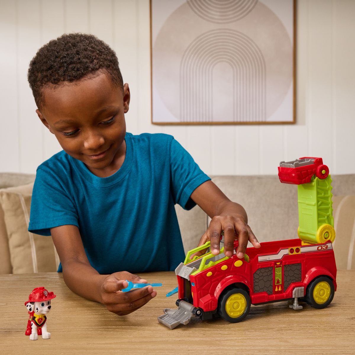 Đồ Chơi Xe Cứu Hỏa Khẩn Cấp Phiên Bản Dino Kèm Marshall PAW PATROL 6076167