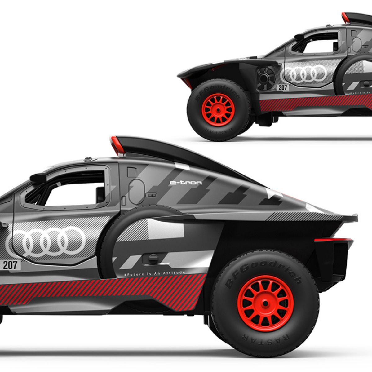 Đồ Chơi Xe Điều Khiển 1:14 Audi RS Q E-Tron RASTAR R92200