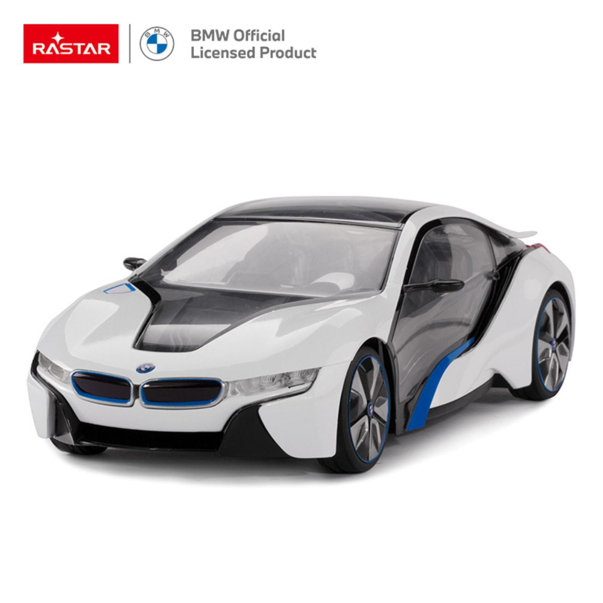 Đồ Chơi Xe Điều Khiển 1:14 BMW I8 Điều Khiển Vô Lăng RASTAR R49600-8