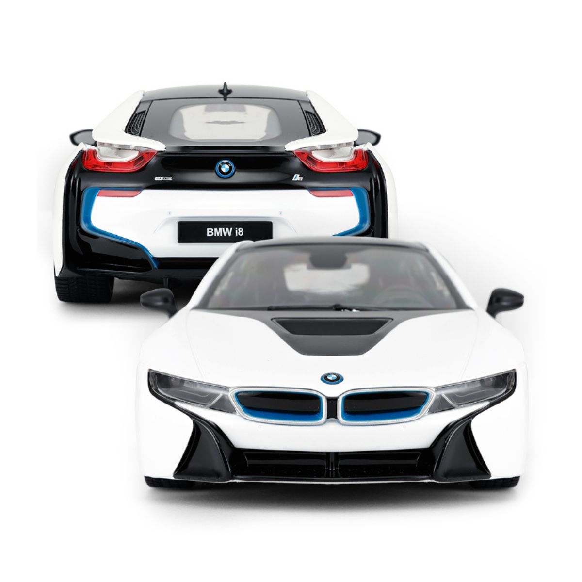 Đồ Chơi Xe Điều Khiển 1:14 BMW I8 Mở Cửa Được Trắng RASTAR RA71010
