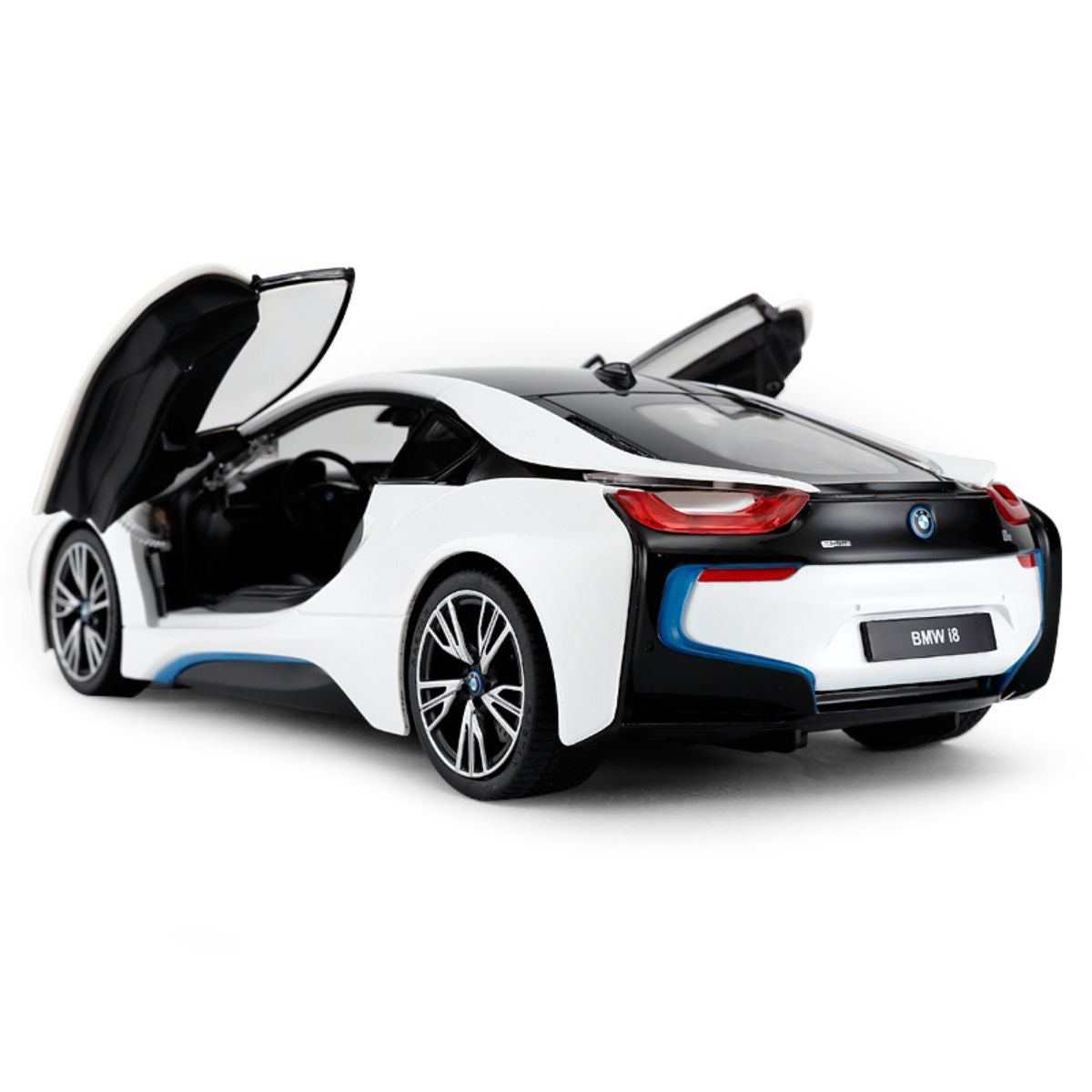Đồ Chơi Xe Điều Khiển 1:14 BMW I8 Mở Cửa Được Trắng RASTAR RA71010