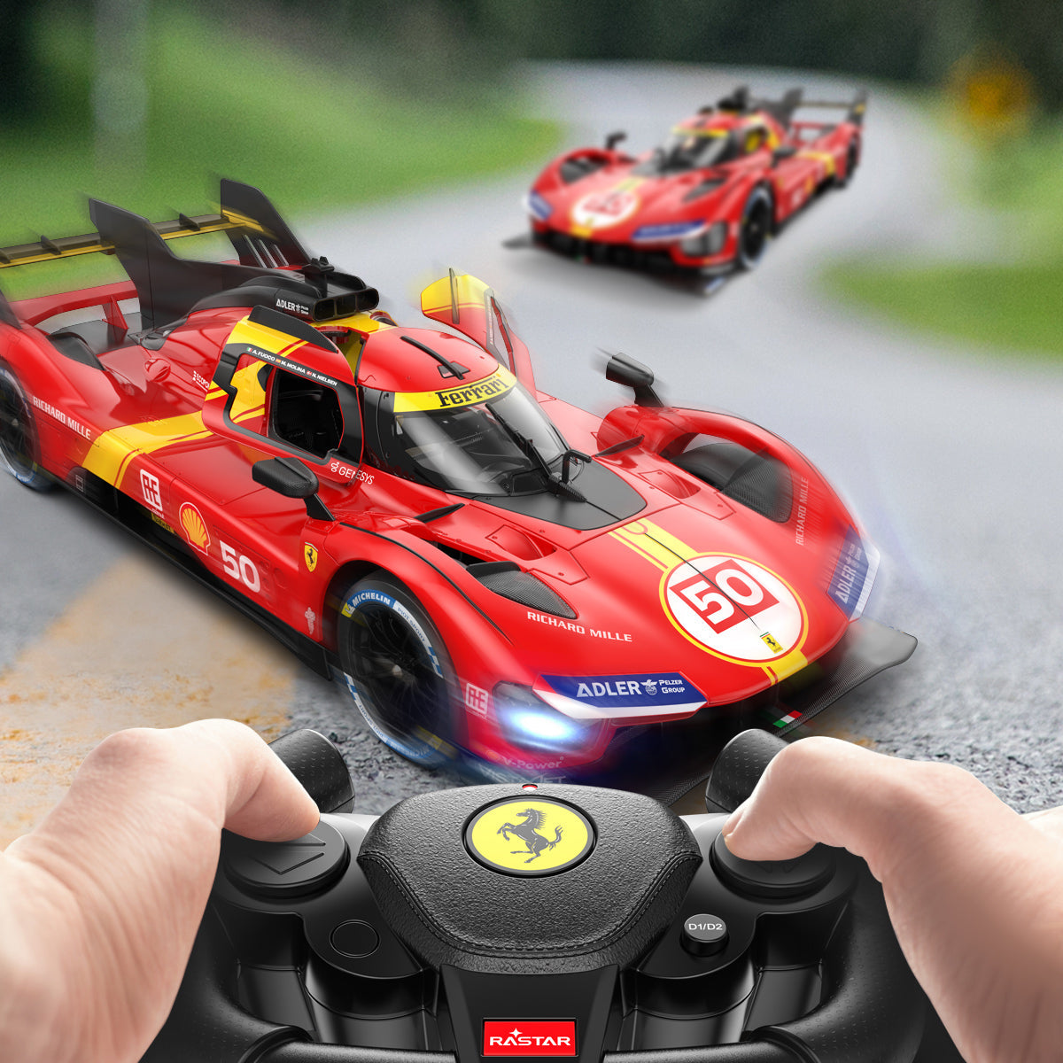 Xe Điều Khiển 1:14 Ferrari 499P RASTAR R10110