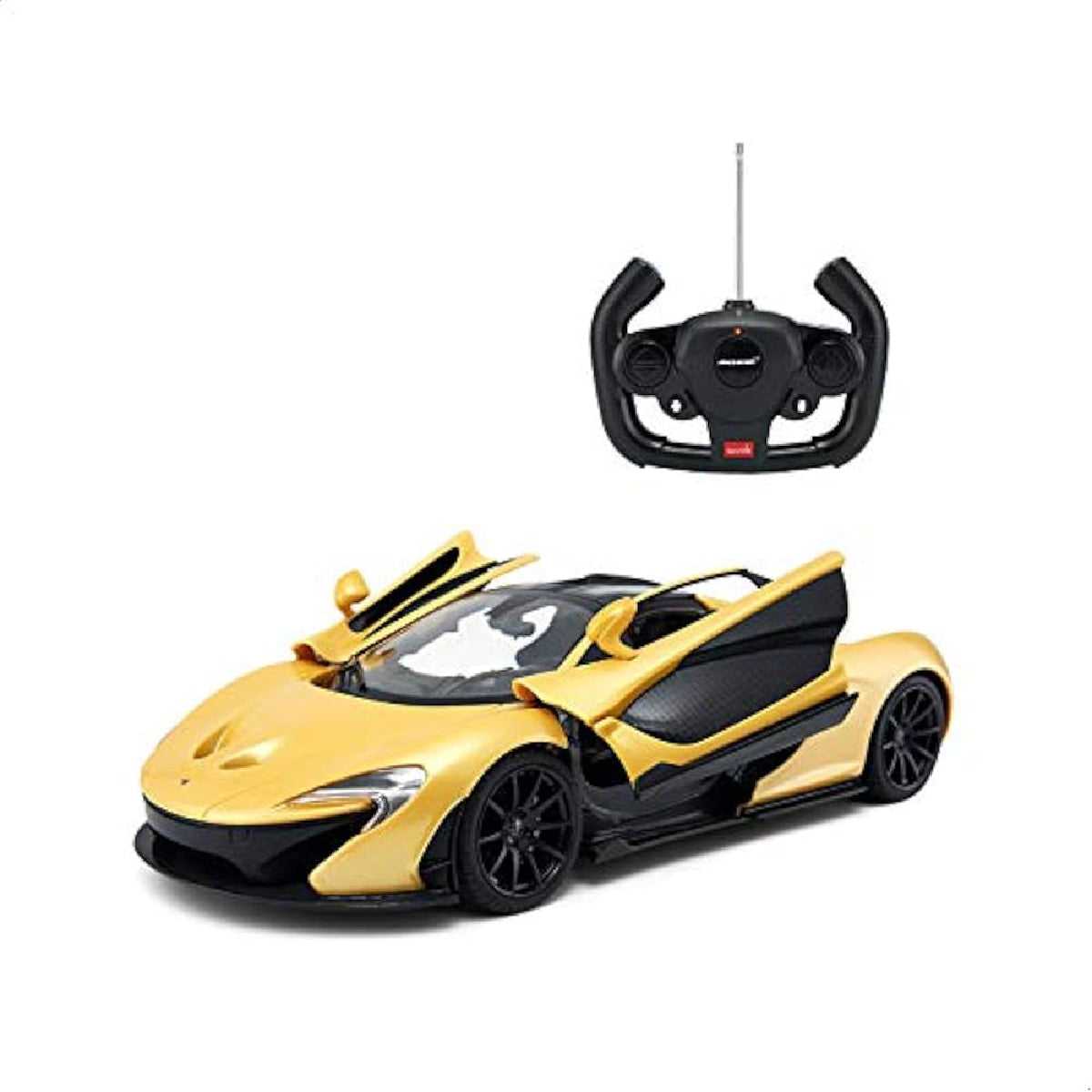 Xe Điều Khiển 1:14 Mclaren P1 Mở Cửa Bằng Tay Vàng RASTAR R75110-YEL