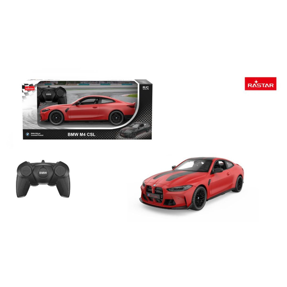 Đồ Chơi Xe Điều Khiển 1:16 BMW M4 CSL Đỏ RASTAR R94500-RED