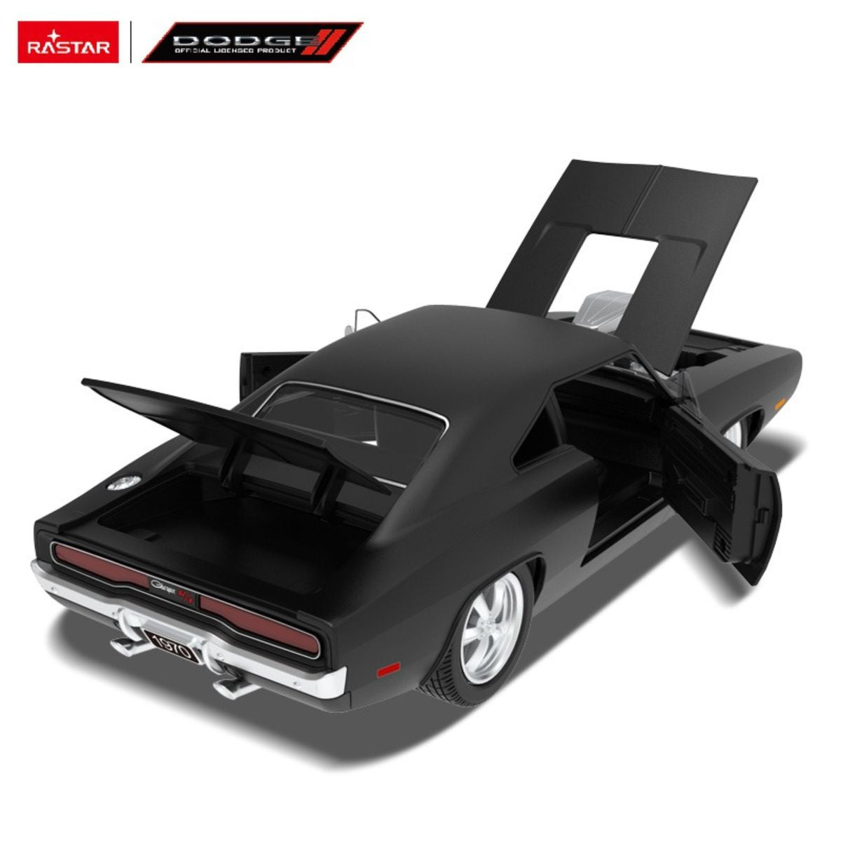 Đồ Chơi Xe Điều Khiển 1:16 Dodge Charger R/T Màu Đen RASTAR R99010