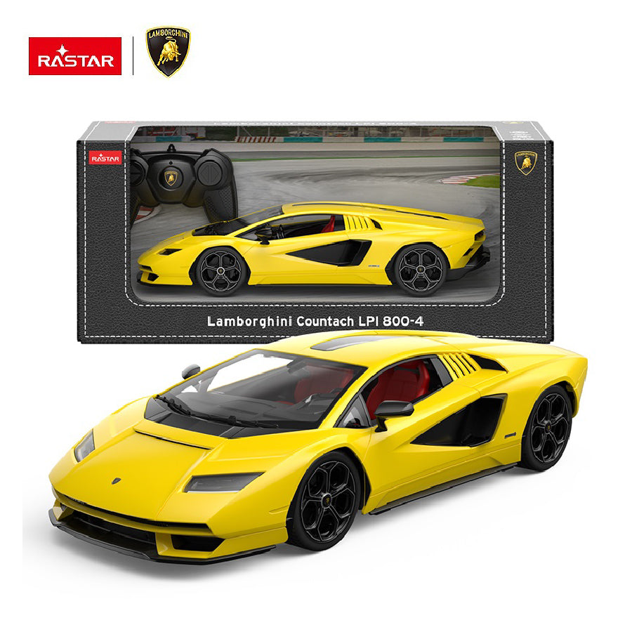 Xe Điều Khiển 1:16 Lamborghini Countach Lpi 800-4 Vàng RASTAR R92000