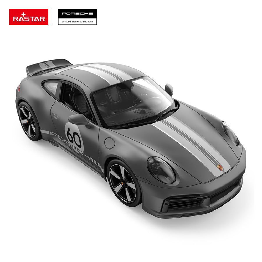 Xe điều khiển 1:16 Porsche 911 Sport Classic Xám RASTAR R94900
