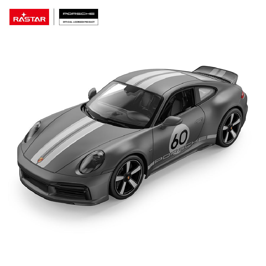 Xe điều khiển 1:16 Porsche 911 Sport Classic Xám RASTAR R94900