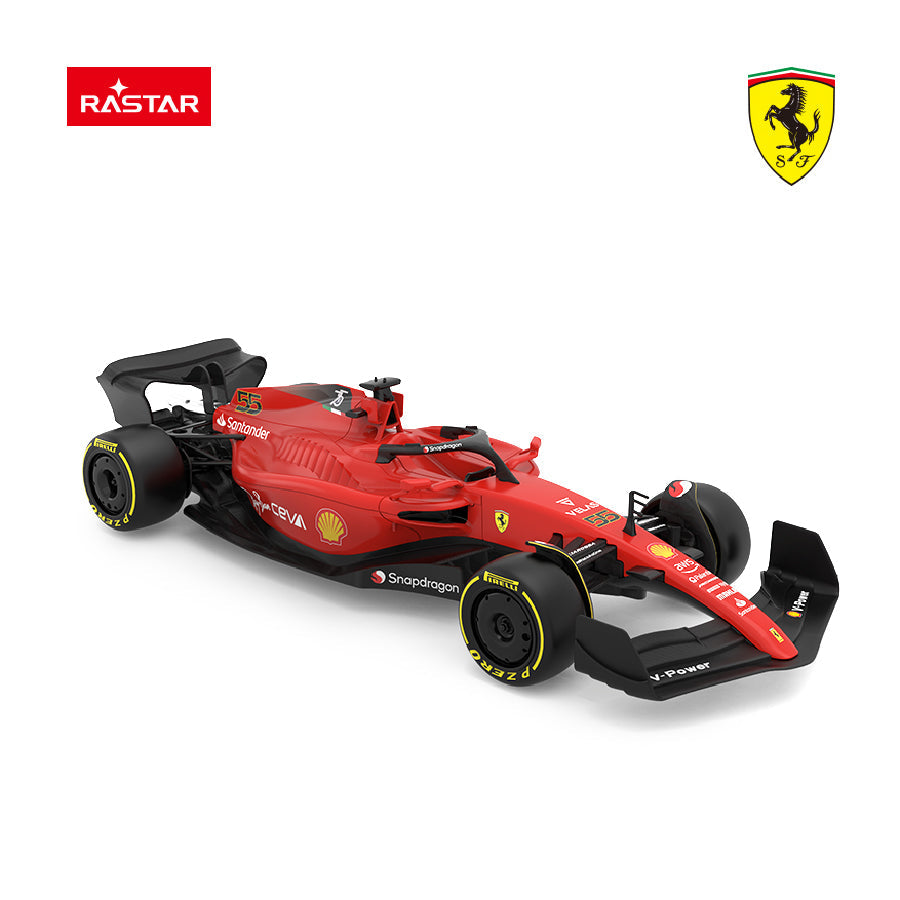Xe điều khiển 1:18 Ferrari F1-75 Đỏ RASTAR R93400