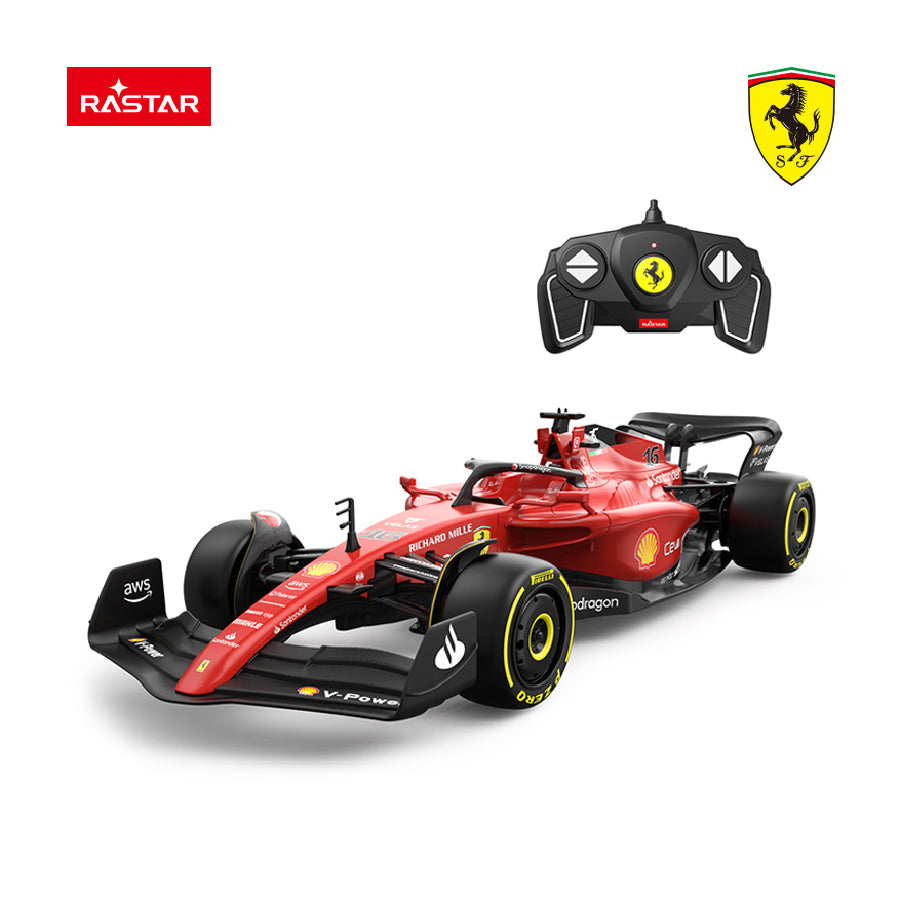 Xe điều khiển 1:18 Ferrari F1-75 Đỏ RASTAR R93400