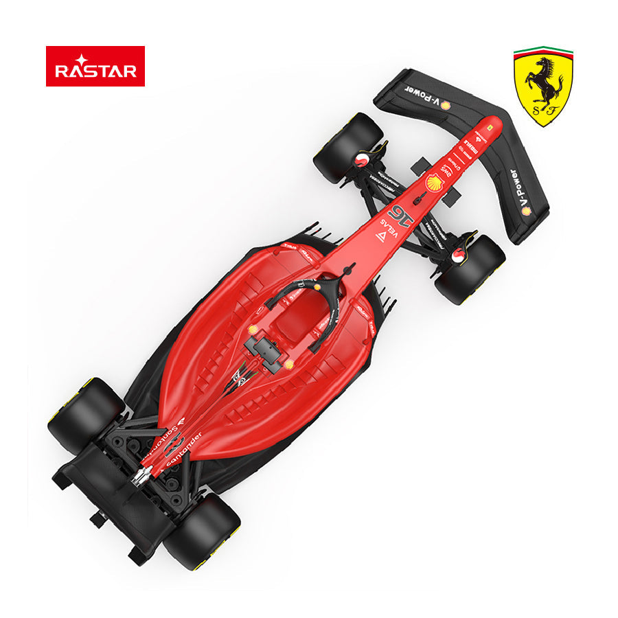 Xe điều khiển 1:18 Ferrari F1-75 Đỏ RASTAR R93400