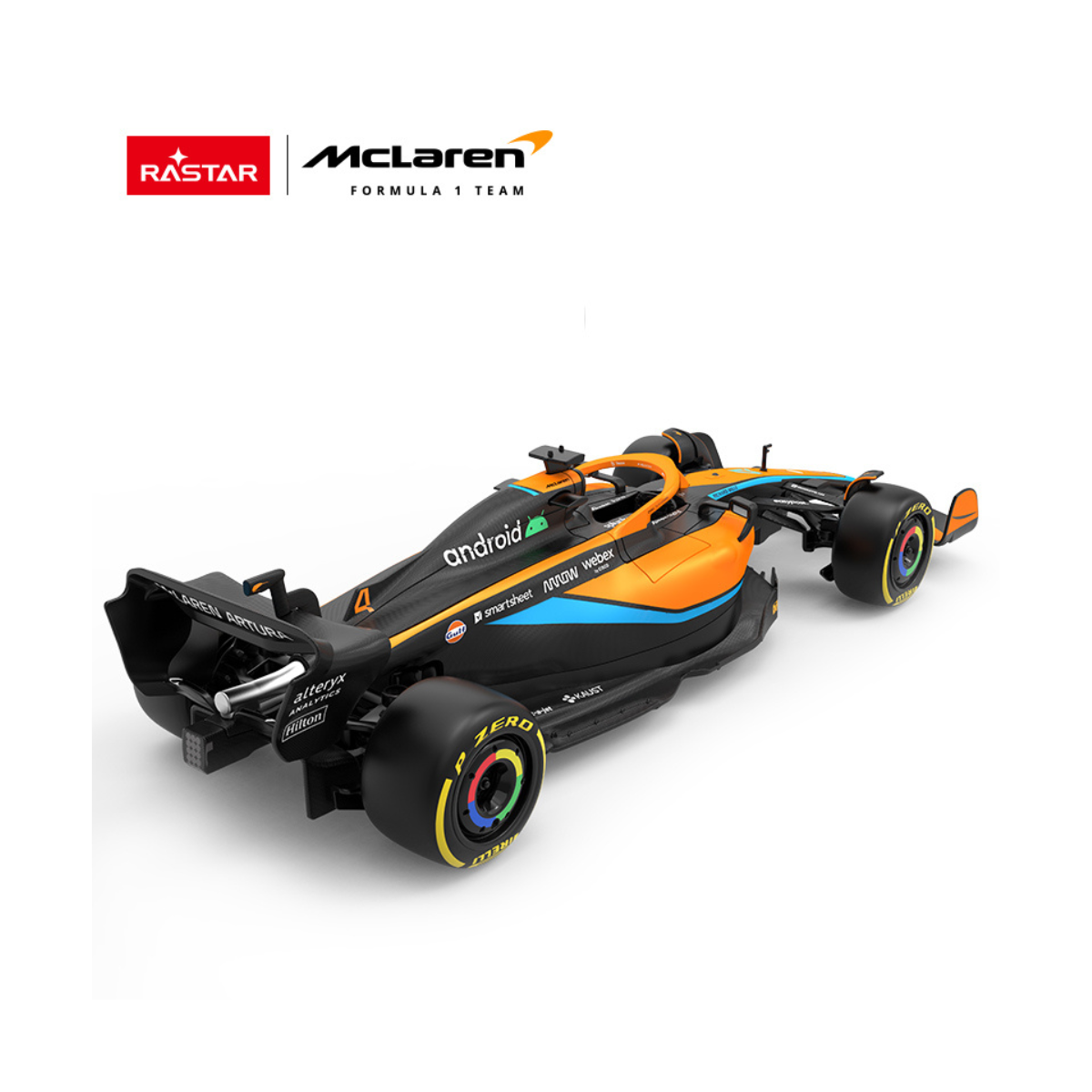 Xe Điều Khiển 1:18 McLaren F1 Mcl36 Cam RASTAR R93300